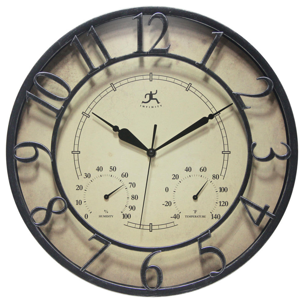 16" Indoor/Outdoor 3D Clock