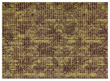 Leaf PVC Bathroom Mat, Beige, 26" x 35", Covers 6.3 sq ft
