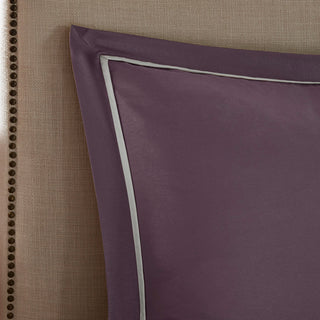 Madison Park Essentials Joella 24 Piece Room, a Bag, Plum