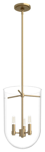 Hunter Sacha Alturas Gold 3 Light Pendant Ceiling Light