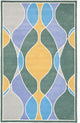 Safavieh Soho Soh762A Geometric Rug, Multi, 5'0"x8'0"
