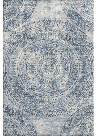 Addison Premium Washable Mayfield AMF113 Blue 9' x 12' Rug