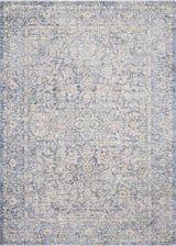 Blue/Gold Pandora Rug, 3'9"x5'9"