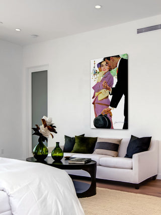 "Young and Pampered" Painting Print on Wrapped Canvas