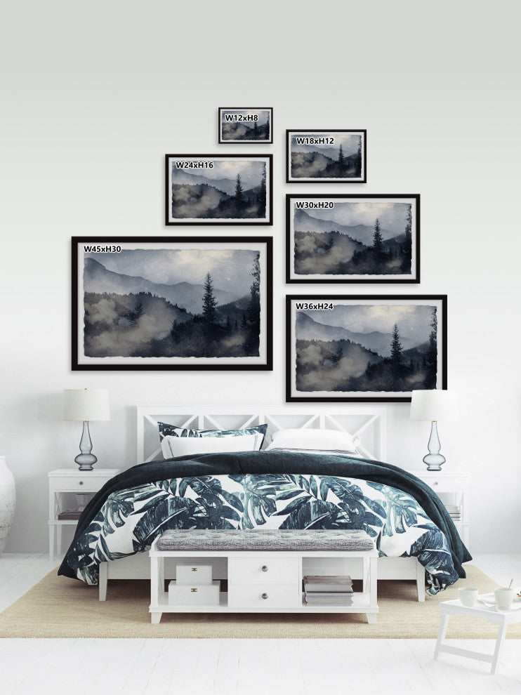 "Enjoy the View" Framed Painting Print, 18x12