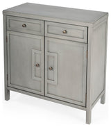 Butler Imperial Console Cabinet, Gray