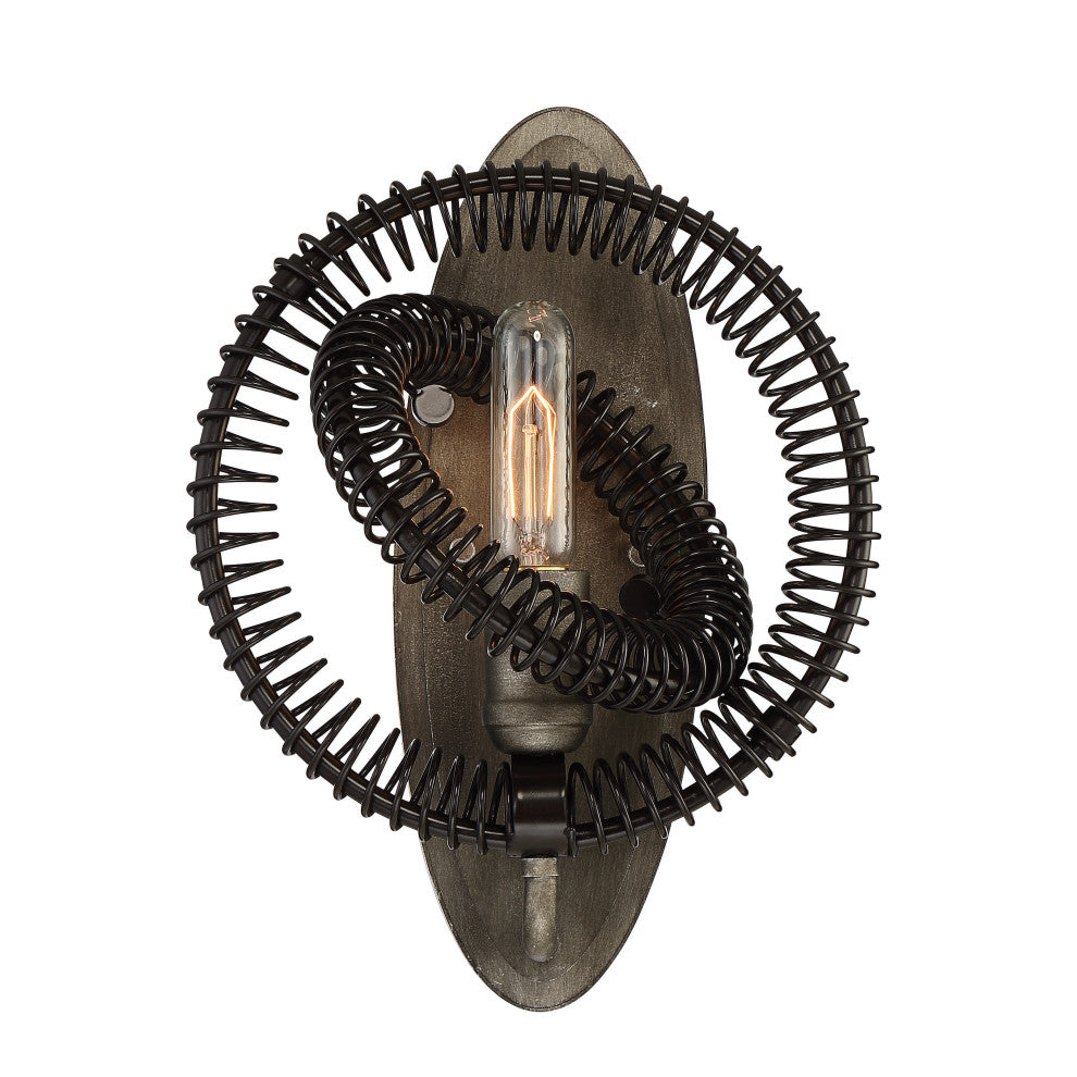 1-Light Industrial Sconce by Eurofase