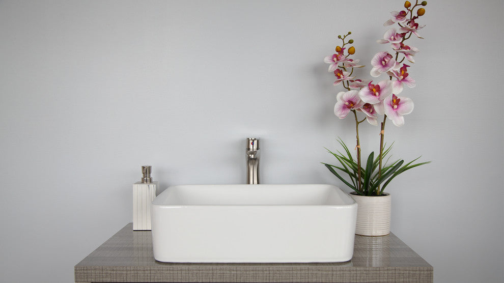 Wells Sinkware 1714 Ceramic Lavatory White