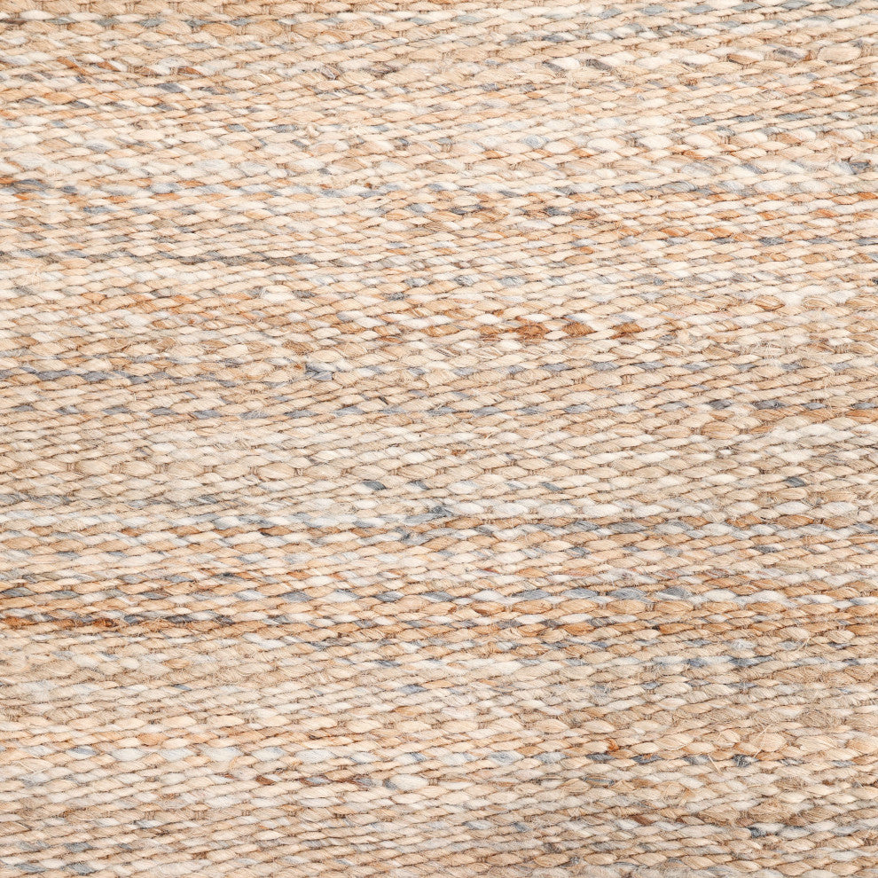 Lee Handmade Area Rug Brown, 5'x8'