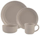 Safdie & Co. Stoneware Dinnerset 16 Piece Grey Ridge