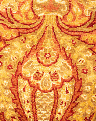 Sahu One-of-a-Kind Hand-Knotted Runner Yellow, 2'8"x8'1"