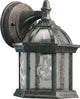 Weston 1-Light Wall Lantern Wall Mount, Timberland Granite