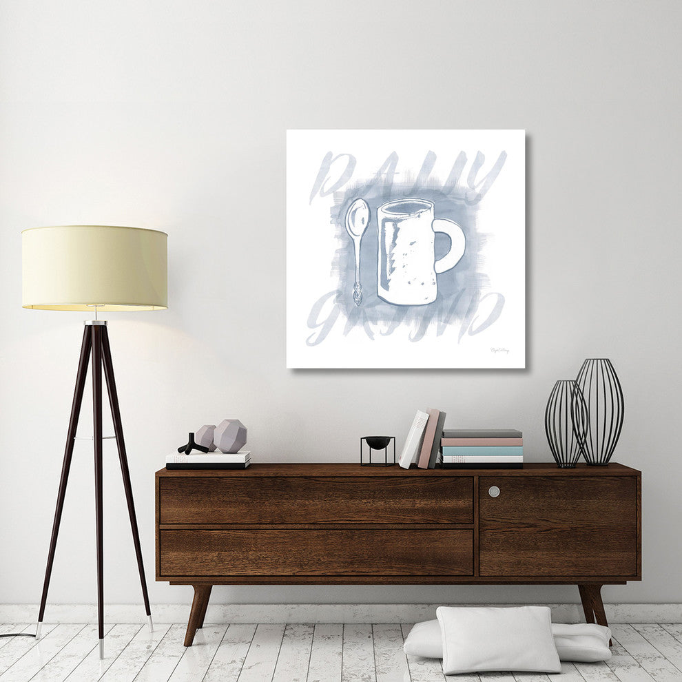 "Jazzy Java IV" Digital Paper Print by Elyse DeNeige, 42"x42"