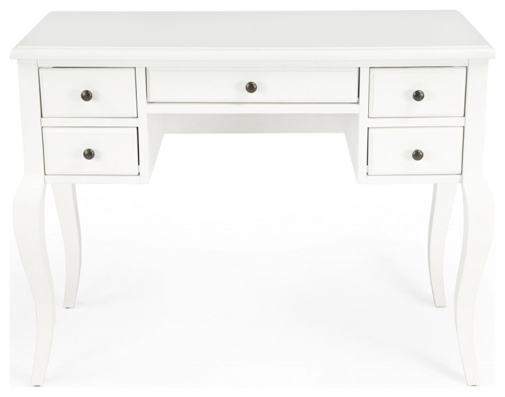 Cottage White Writing Desk