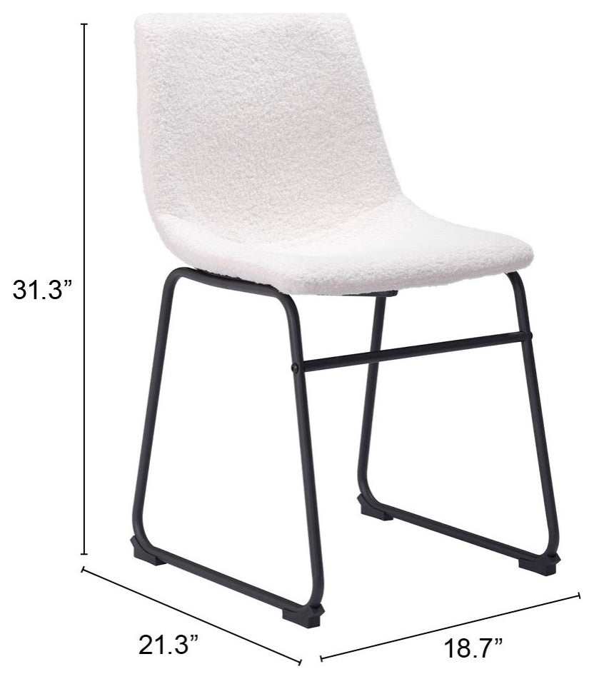 Smart Dining Chair, Set of 2 Ivory