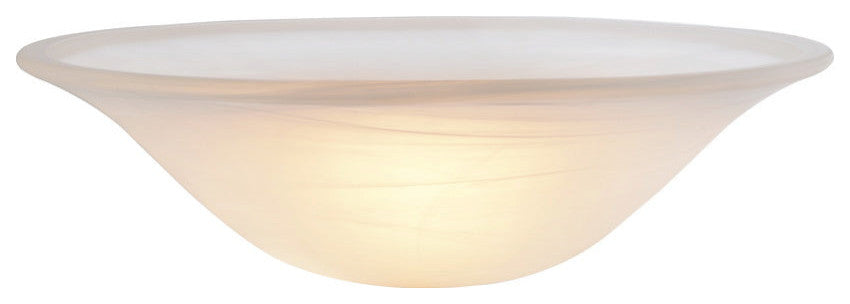 23142-11 Replacement Alabaster Torchiere Lamp Glass(42mm) Shade