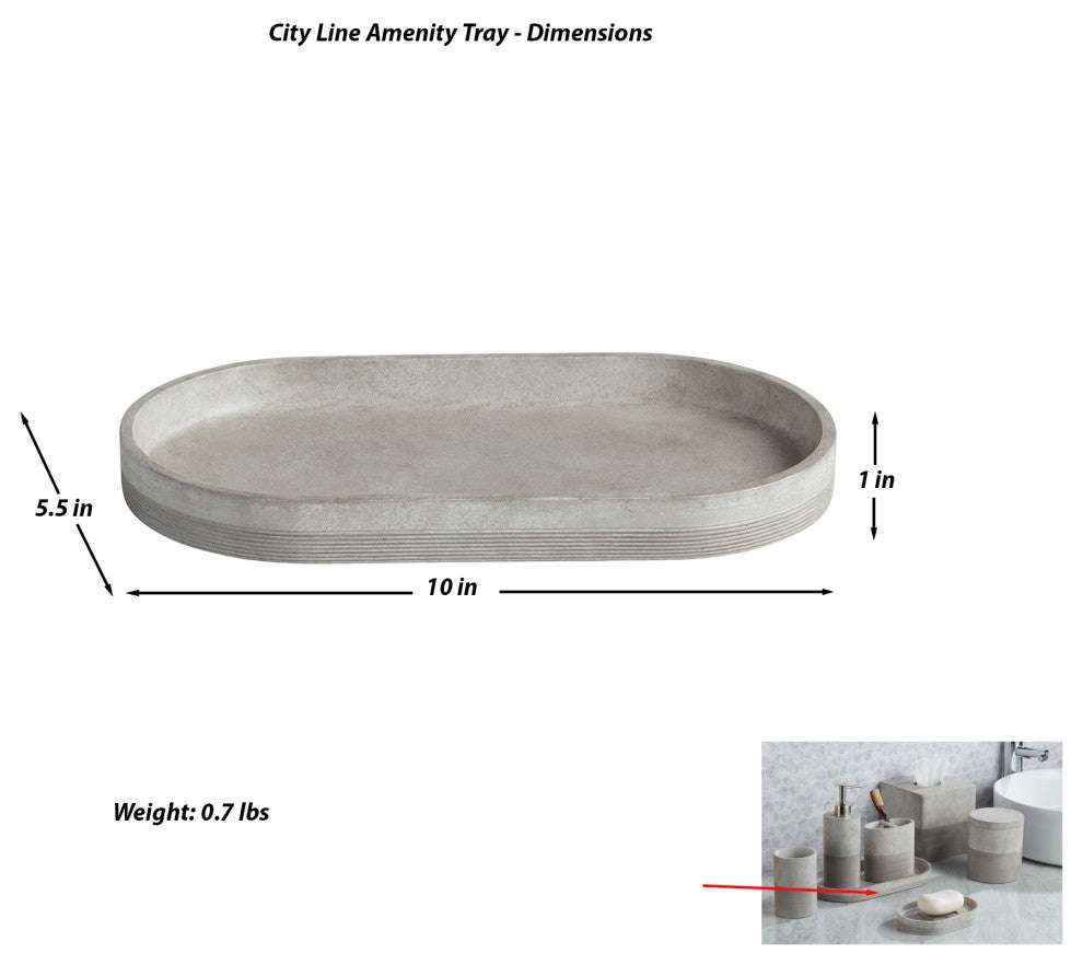 City Line Amenity Tray