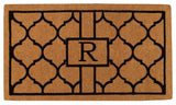 Pantera Monogram Doormat, Extra-Thick 2'x3', Letter R