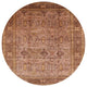 Ahgly Company Indoor Round Mid-Century Modern Area Rugs, 7' Round