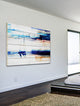 "Aegean Sea" UV Ink Print on White Wood60"x40", 60"x40"