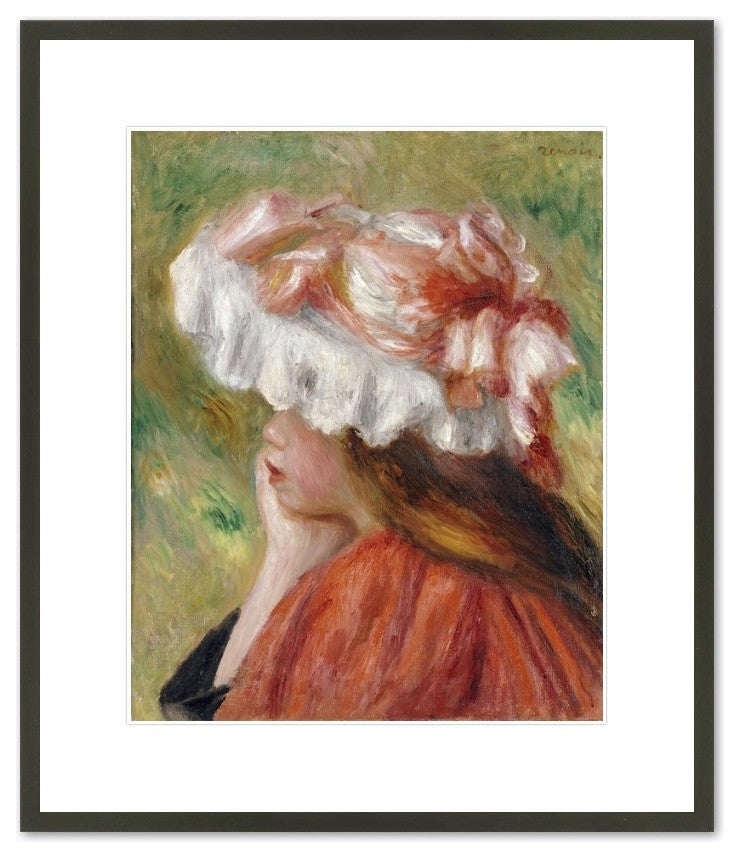 Head of a Young Girl In a Red Hat