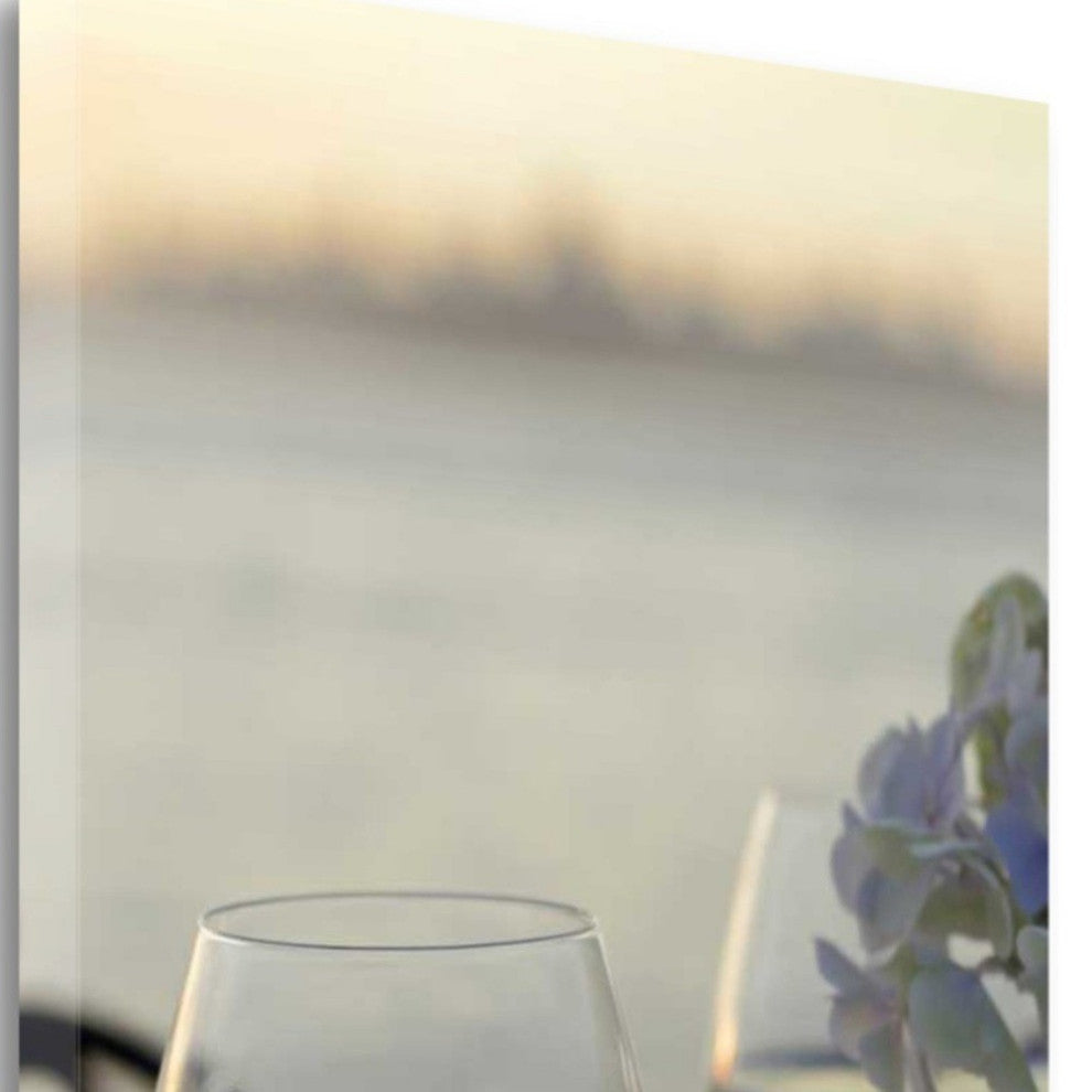 Up Close Single Glass 3 Giclee Wrap Canvas Wall Art