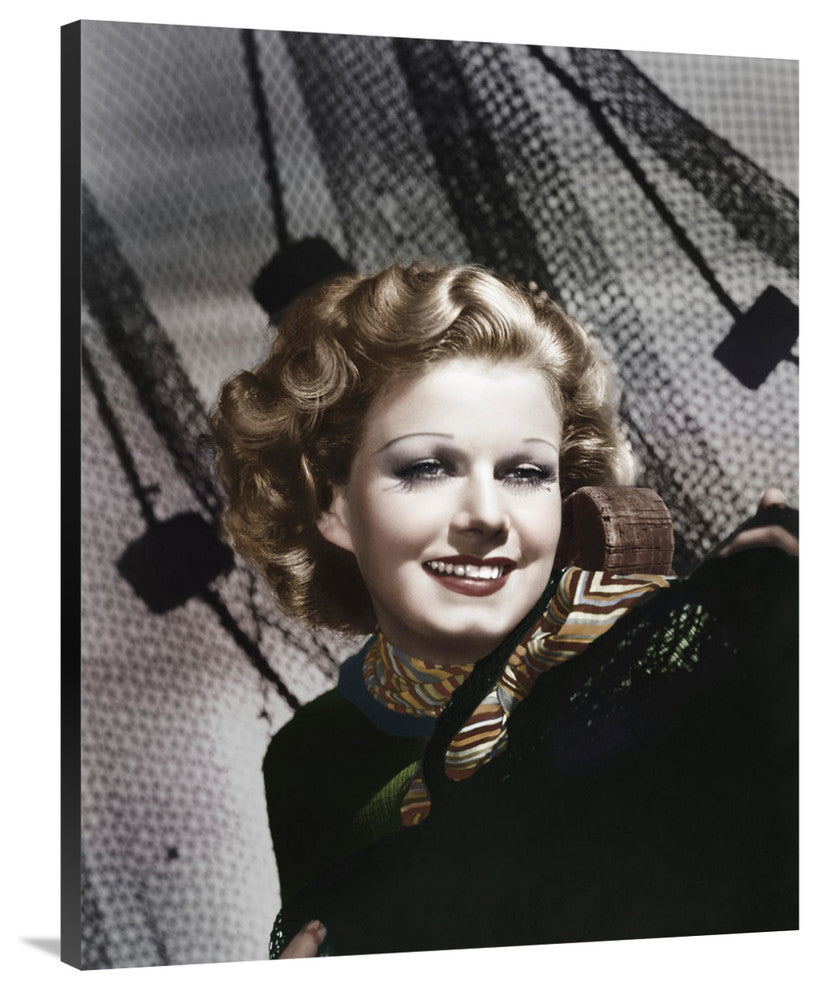 "Jean Harlow" Stretched Canvas Giclee by Hollywood Photo Archive, 32x40"