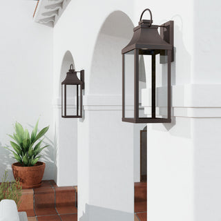 Capital Lighting 946441-GL Bradford 27" Tall Outdoor Wall Sconce - Black
