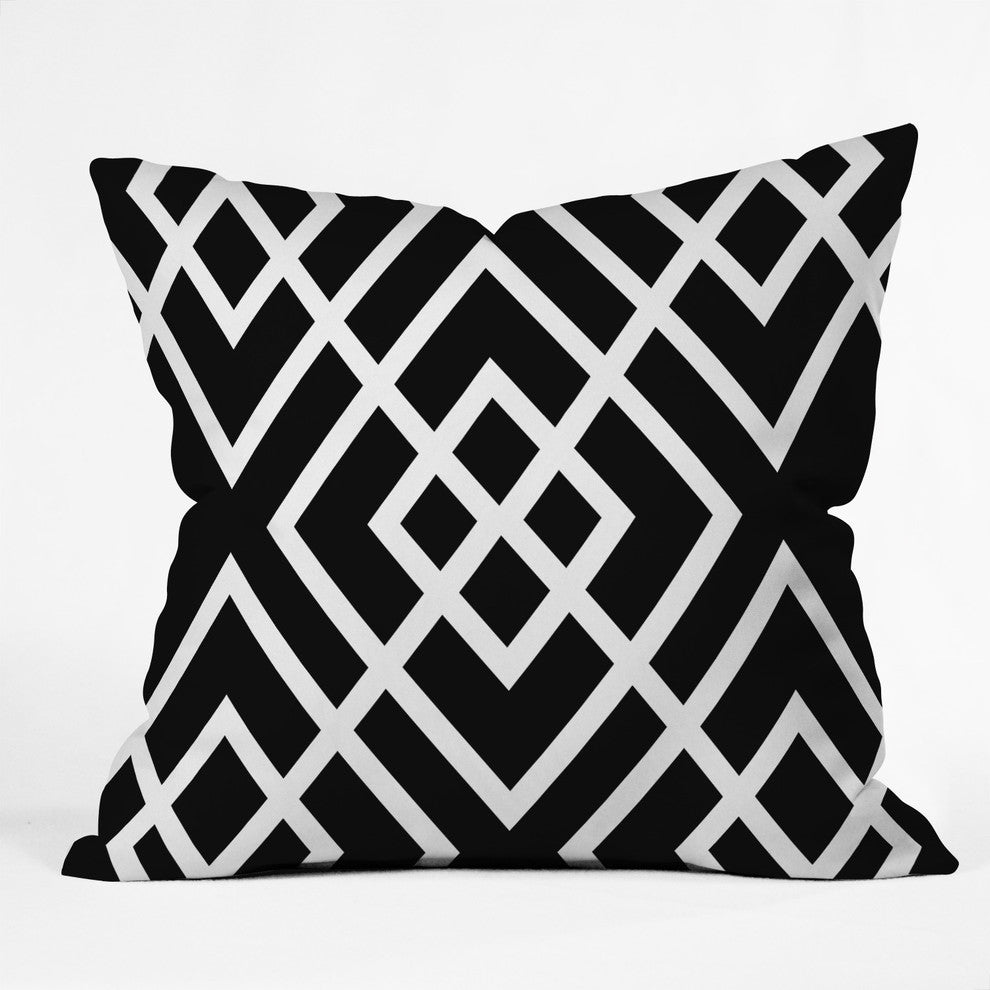 Three of The Possessed Inbetween Throw Pillow, 18"x18"