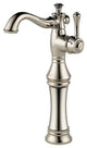 Delta Cassidy Single Handle Vessel Bathroom Faucet, Polished Nickel, 797LF-PN