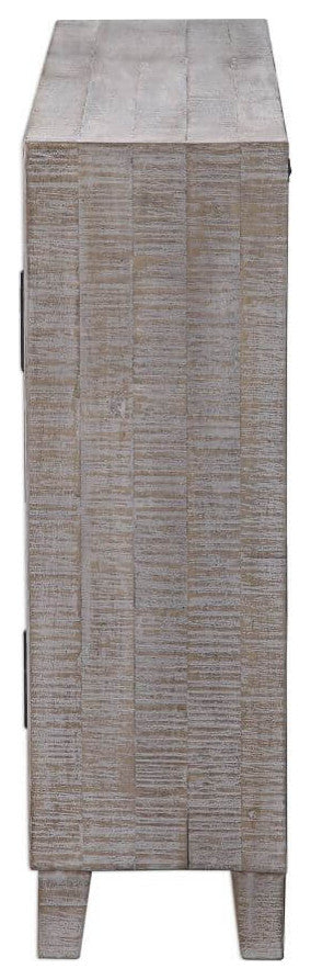 Uttermost Adalind White Washed Accent Cabinet