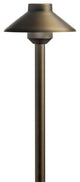 Centennial Brass 3000K Stepped Dome LED Path