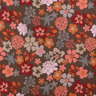 Succulent Garden Accent Pillow, Brown, 20"x20"