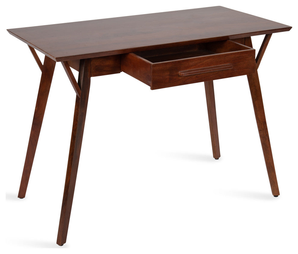 McCutcheon Wood Desk, Brown 42x22x30