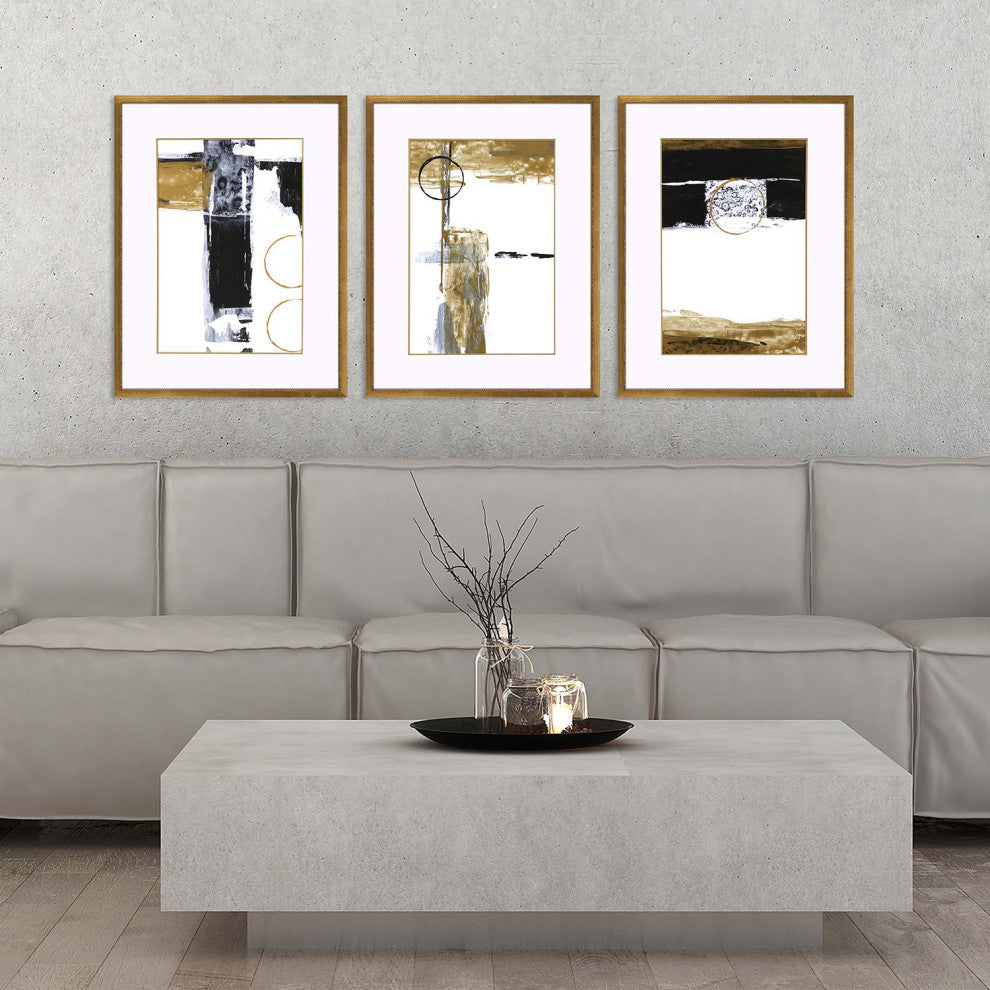 Neo Moderne III Framed Art, 3-Piece Set
