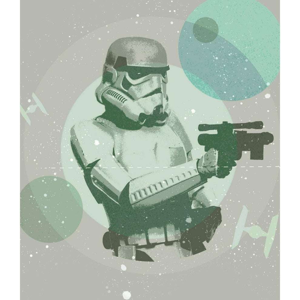 Green & Grey & Blue Stormtrooper Tapestry