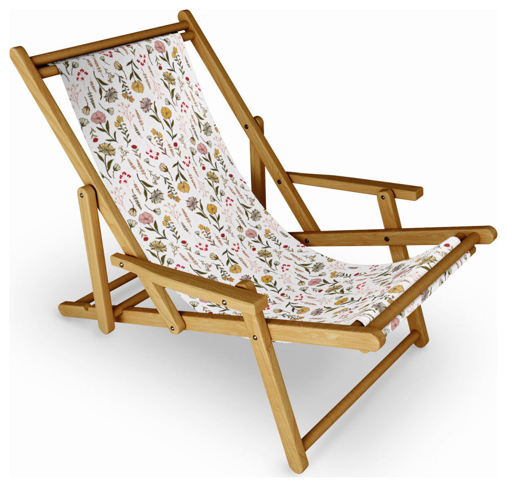 Avenie Spring Garden Collection IV Sling Chair
