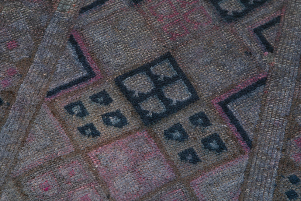 Rug N Carpet - Handmade Oriental 2' 7" x 9' 4" One-of-a-Kind Runner Rug