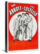 "Abbott & Costello - Stock Poster" Canvas by Hollywood Photo Archive, 15x22"