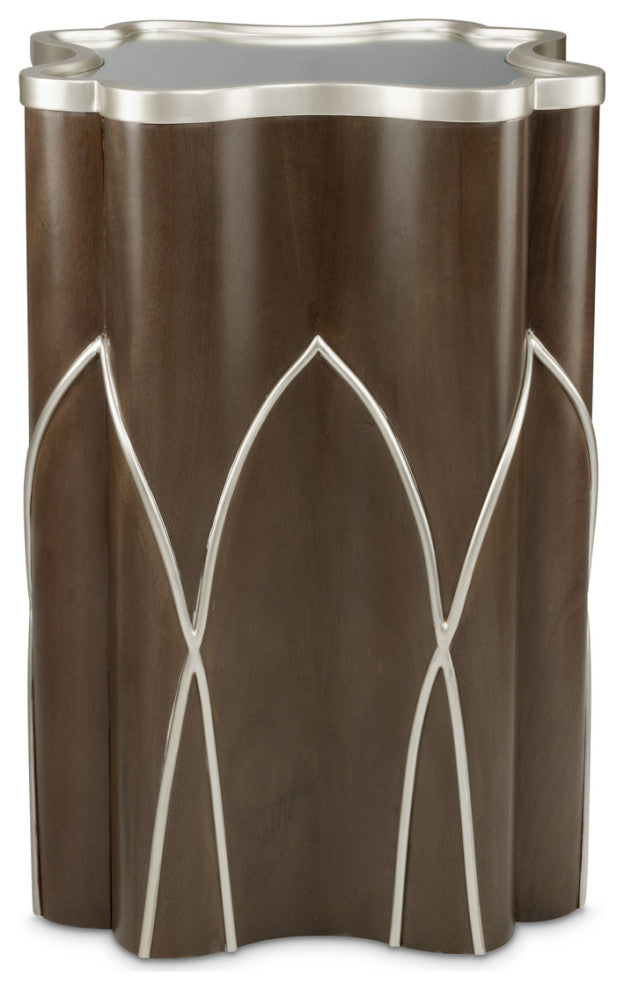 Villa Cherie Chairside Table - Hazelnut