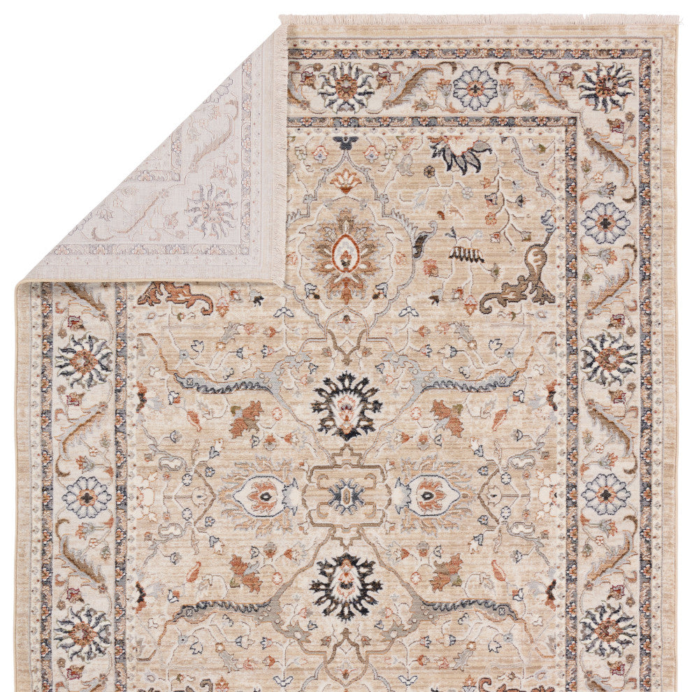 Vibe Romano Medallion Beige/Orange Area Rug 8'X10'6"