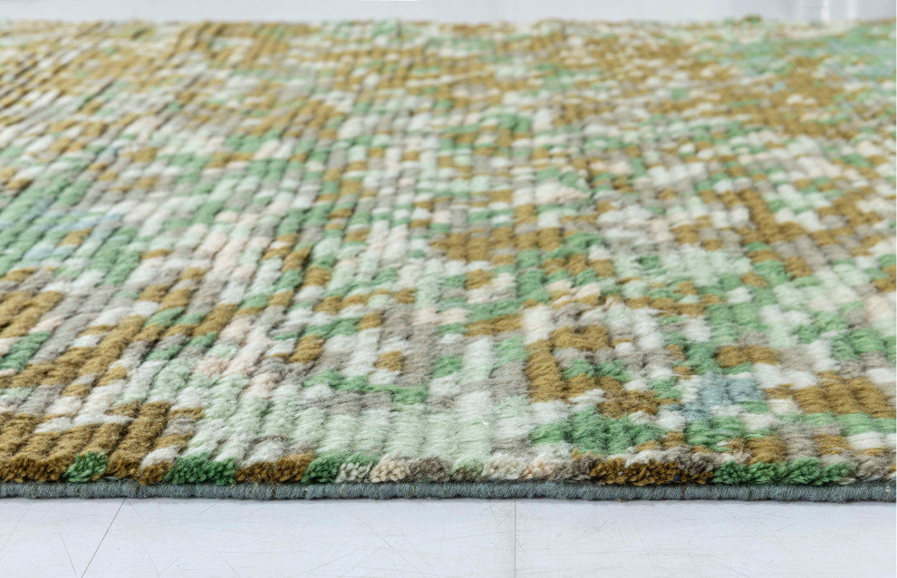 NuStory Fieldstone Hand Tufted  Area Rug in Green