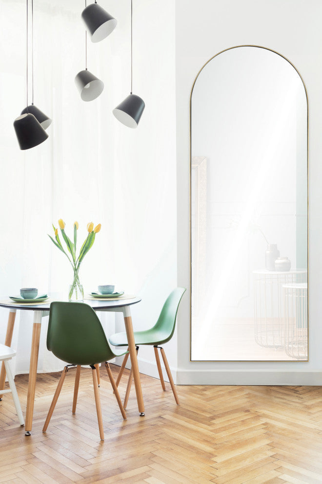 Thatcher Gold Framed Modern Full length Wall Mirror