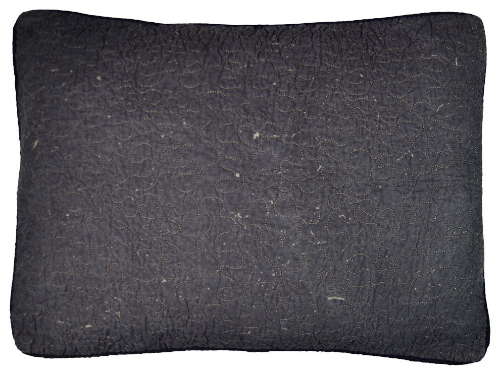 Moonlit Cabin Standard sham