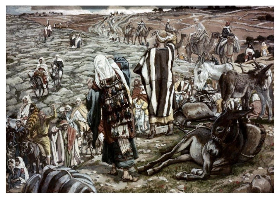 "Jesus Lost" Digital Paper Print by James Tissot, 24"x17"