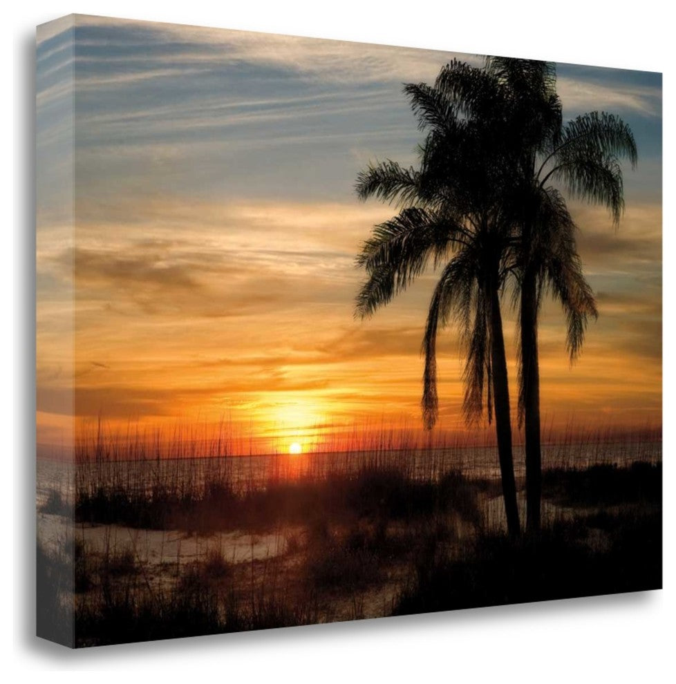 "Ana Maria Sunset" By Mike Jones, Giclee Print on Gallery Wrap Canvas