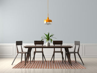 Rattan Geometric Rug, Nutmeg, 5'x7'