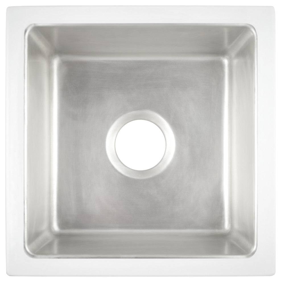 Native Trails PMB1515 Precious Metals Reveler 15-3/4" Undermount - Silver