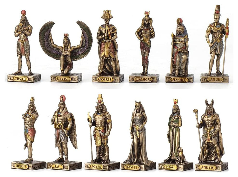 Egyptian Gods Set -  Classic Statue Sculpture