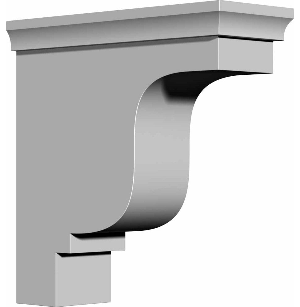 4 1/8"W x 10 1/2"D x 10 1/2"H Edinburgh Bracket